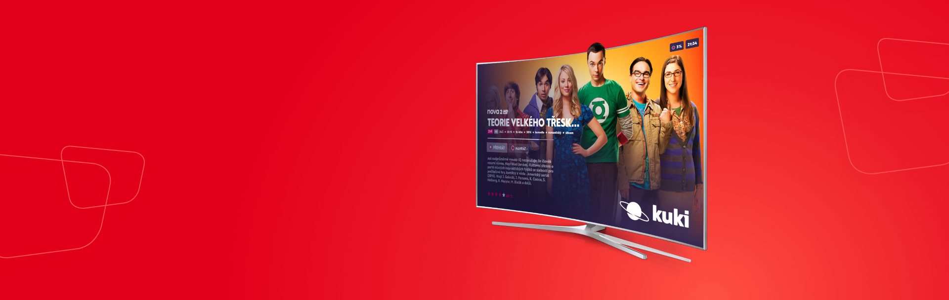 Televize kuki - Vyberte si z více než 161 kanálů, které vás baví