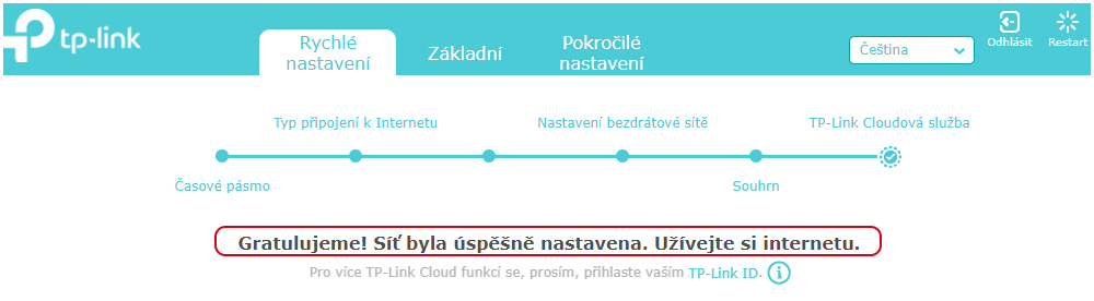 Nastavení Wi-Fi sítě final